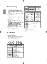 Предварительный просмотр 22 страницы LG 32LF581B-TF Owner'S Manual