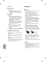 Предварительный просмотр 152 страницы LG 32LF63 Series Owner'S Manual