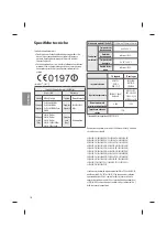 Предварительный просмотр 72 страницы LG 32LF650V Owner'S Manual