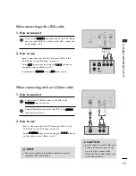 Preview for 17 page of LG 32LH1DC1 -  - 32" LCD TV Installation And Operating Manual