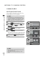 Preview for 26 page of LG 32LH1DC1 -  - 32" LCD TV Installation And Operating Manual