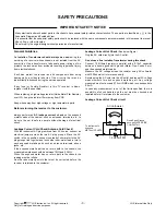 Preview for 3 page of LG 32LH250H Service Manual