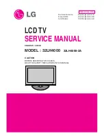 LG 32LH4000-ZA Service Manual preview