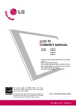 Предварительный просмотр 2 страницы LG 32LH5 Series Owner'S Manual