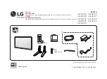 Предварительный просмотр 1 страницы LG 32LH510B Easy Setup Manual