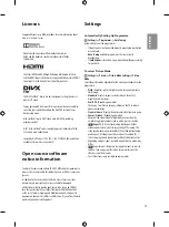 Предварительный просмотр 25 страницы LG 32LH510D-TA Owner'S Manual