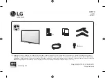 Предварительный просмотр 1 страницы LG 32LJ500U.AEUQ Manual