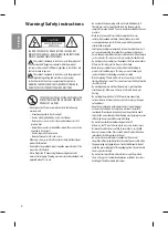 Preview for 2 page of LG 32LJ51 Series Owner'S Manual