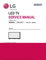 Предварительный просмотр 1 страницы LG 32LJ51 Series Service Manual