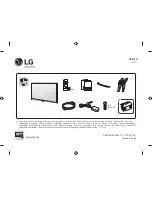 Предварительный просмотр 1 страницы LG 32LJ510B-ZA Owner'S Manual