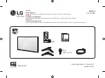 LG 32LJ550M Easy Setup Manual preview