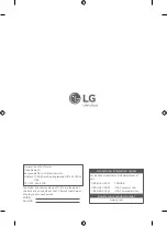 Предварительный просмотр 20 страницы LG 32LK610BBUA Owner'S Manual