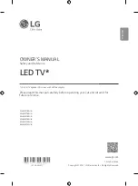 Предварительный просмотр 3 страницы LG 32LM577BPUA Owner'S Manual