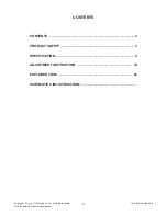 Preview for 2 page of LG 32LM6200 Service Manual