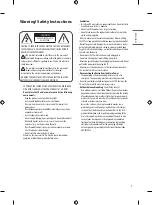 Предварительный просмотр 3 страницы LG 32LM620BPSA Owner'S Manual