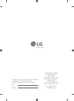 Предварительный просмотр 18 страницы LG 32LM63 Series Owner'S Manual