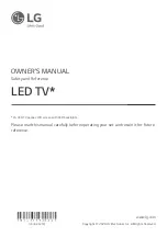 LG 32LM631C Owner'S Manual preview