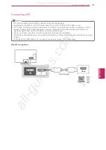 Предварительный просмотр 21 страницы LG 32LN4300 Owner'S Manual