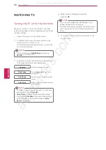 Предварительный просмотр 26 страницы LG 32LN4300 Owner'S Manual