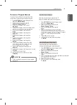 Предварительный просмотр 25 страницы LG 32LN510 Series Owner'S Manual