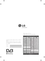 Предварительный просмотр 208 страницы LG 32LN52 Series Owner'S Manual