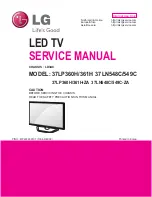 LG 32LN549C Service Manual предпросмотр