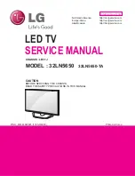 Предварительный просмотр 1 страницы LG 32LN5650 Service Manual