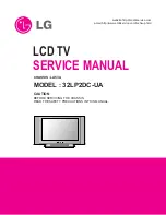 LG 32LP2DC-UA Service Manual предпросмотр