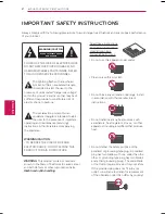 Предварительный просмотр 2 страницы LG 32LS349C Owner'S Manual