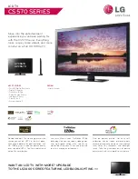 LG 32LS3500 Specifications preview