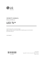 Preview for 8 page of LG 32LT662MBUC Owner'S Manual