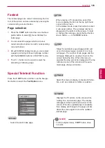 Preview for 123 page of LG 32LV3700-ZA Owner'S Manual