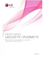 Предварительный просмотр 1 страницы LG 32LV370S-TC Owner'S Manual