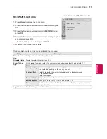 Предварительный просмотр 117 страницы LG 32LV370S-TC Owner'S Manual