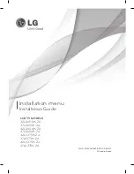 LG 32LV375H-ZA Installation Manual предпросмотр