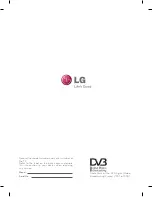 Предварительный просмотр 32 страницы LG 32LV375H-ZA Installation Manual