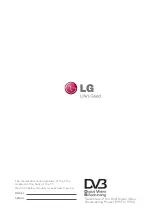 Предварительный просмотр 186 страницы LG 32LV570S-ZB Owner'S Manual