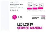 Предварительный просмотр 1 страницы LG 32LW4500 Service Manual