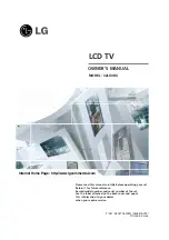 Предварительный просмотр 2 страницы LG 32LX4DC Owner'S Manual