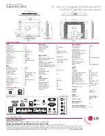 Preview for 2 page of LG 32LX5DC Specifications