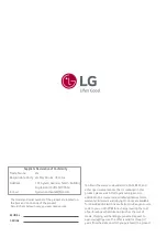 Предварительный просмотр 33 страницы LG 32MU59 Owner'S Manual