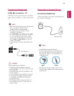 Предварительный просмотр 19 страницы LG 32MU99 Owner'S Manual