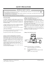 Предварительный просмотр 2 страницы LG 32PC5DVC Service Manual