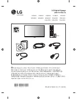 Предварительный просмотр 1 страницы LG 32SE3D Owner'S Manual