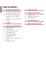 Preview for 2 page of LG 32SM5B Owner'S Manual