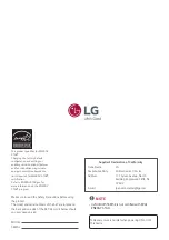 Предварительный просмотр 39 страницы LG 32SM5E Owner'S Manual