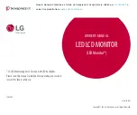 Предварительный просмотр 1 страницы LG 32UL500 Owner'S Manual