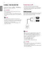 Preview for 16 page of LG 34UC80 Owner'S Manual