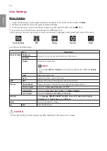 Preview for 20 page of LG 34UC80 Owner'S Manual