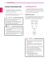 Preview for 14 page of LG 34UC87 Owner'S Manual